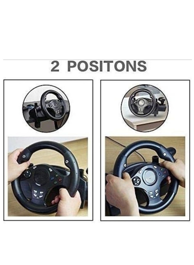 Racing Steering Wheel With Brake Pedal - Image 3
