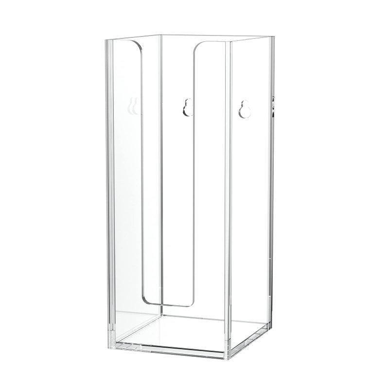 Richboom Acrylic Coffee Cup and Lid Storage Organizer Holder 1 Compartment Clear