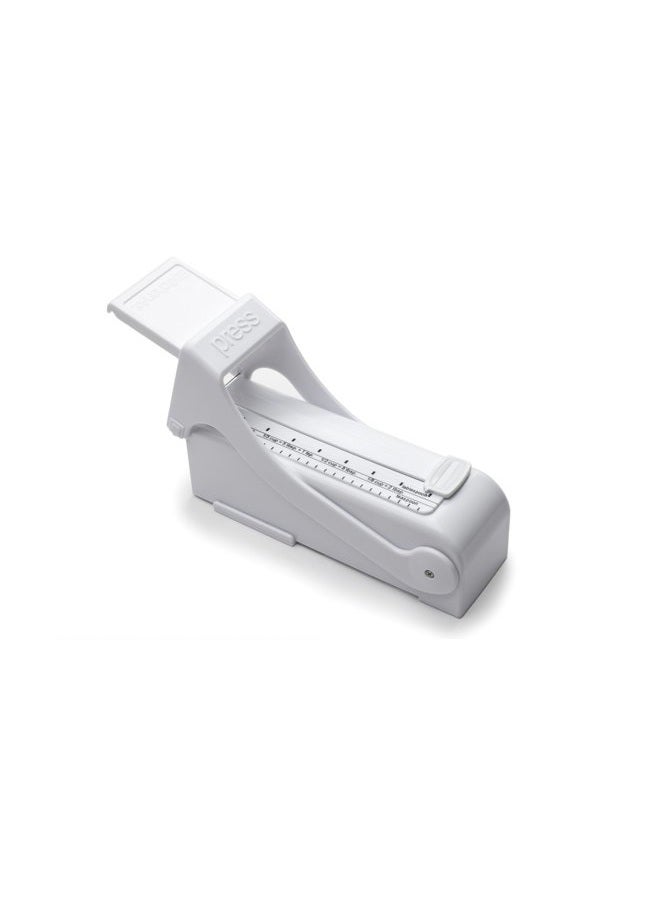 KitchenArt Buttermate Butter Cutter Slicer, Measuring Dispenser and Keeper, 1 Stick Capacity, White - Image 2