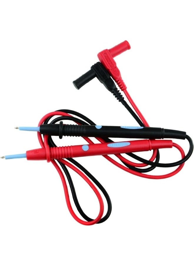 melfi Melfiâ„¢ Universal Digital Multi-meter Clamp Meter Test Lead Probe 10A CAT.III 600V - Silicone Wire Lead Pin Needle Tip Multi Tester Probe 