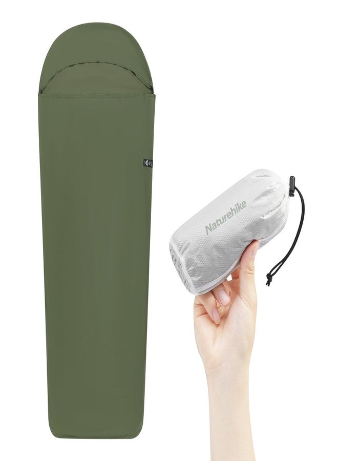 Naturehike Ultralight Sleeping Bag Liner 4.5oz， ZY20 Green - Image 1