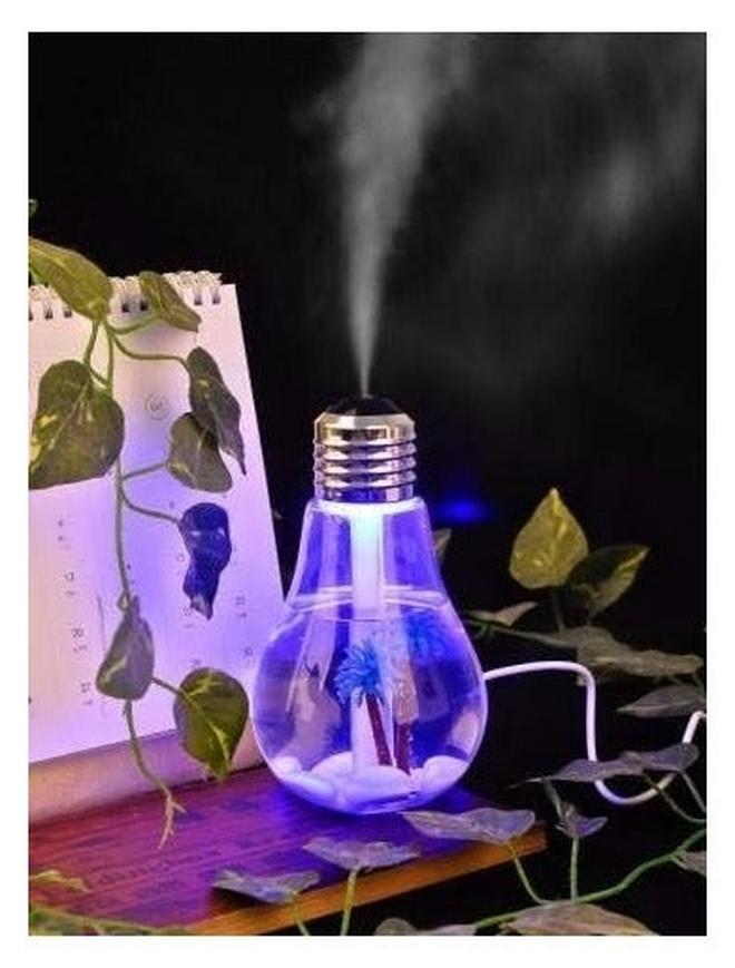 LED Bulb Humidifier – Aromatherapy Diffuser with Colorful Light - Image 1