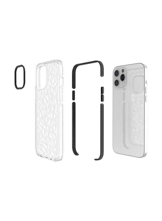 اس-توب جراب لهاتف iPhone 12 Pro Max جراب واقٍ من مادة TPU المقاومة للصدمات والملمس الماسي - Image 4