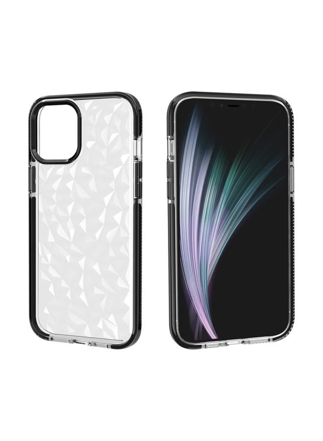 اس-توب جراب لهاتف iPhone 12 Pro Max جراب واقٍ من مادة TPU المقاومة للصدمات والملمس الماسي - Image 1