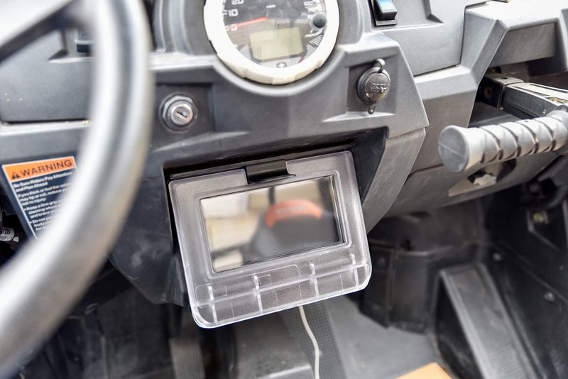 SAUTVS Center Dash Storage Box for RZR 1000 900, ABS Center Compartment Storage Box for Polaris RZR 1000 S 900 2014-2018 Accessories - Image 4