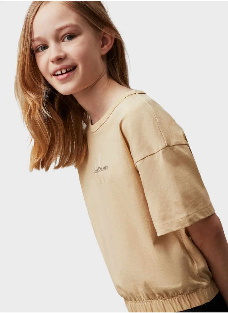 Calvin Klein Jeans Kids Gradient Logo T-Shirt