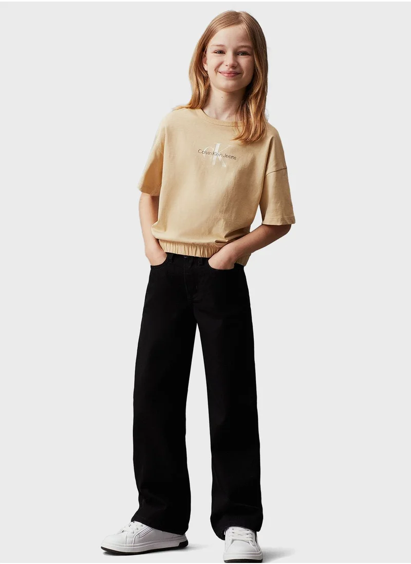 Calvin Klein Jeans Kids Gradient Logo T-Shirt