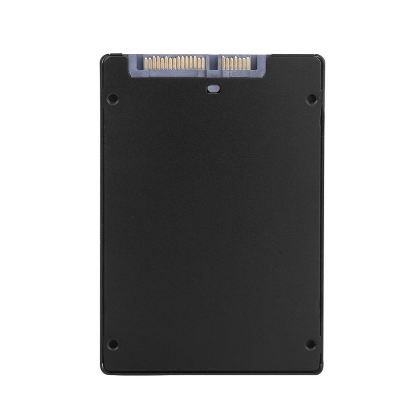 Metal mSATA to 2.5-Inch SATA III Adapter with Aluminum Enclosure Case - High Gloss Sand Blasting Durable Converter for Windows Linux OS - Image 4
