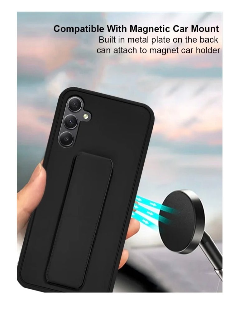 Case Cover For Samsung Galaxy A16 With Magnetic Hand Grip 3 in 1 Black - pzsku/ZFBEEBEACB8431D897580Z/45/_/1733062872/7af24392-00a3-4712-9dac-8a755d5c1f14