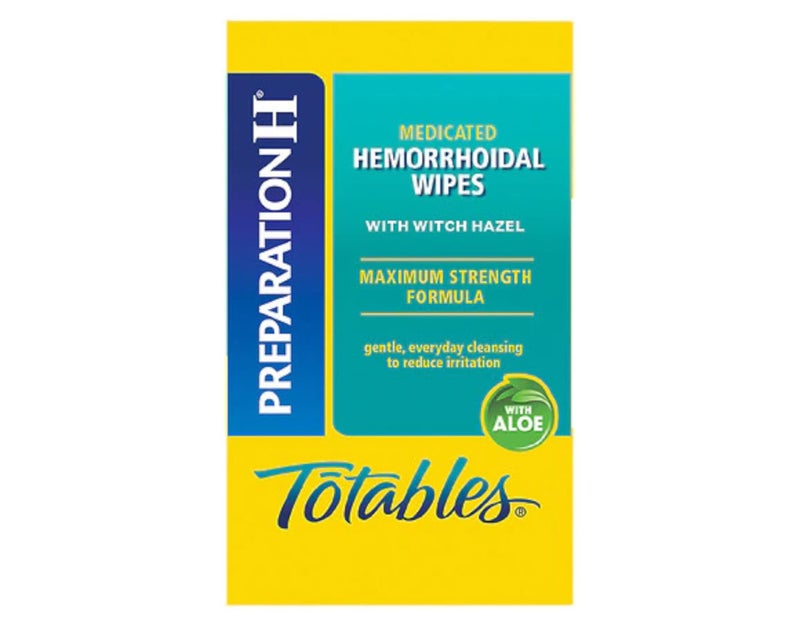 Preparation H Totables Irritation Relief Wipes 10 Each (Pack of 3) - Image 5