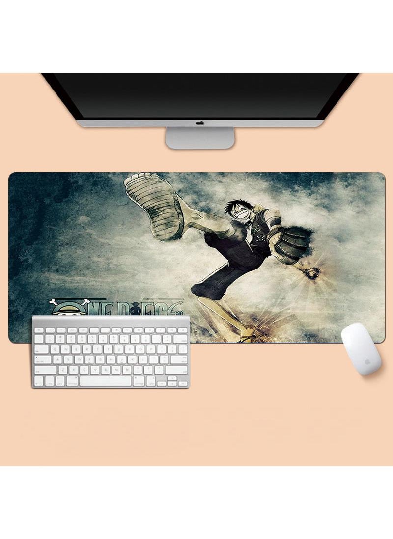 Y&D - One Piece Anime Gaming Mouse Pad Extended Large Mat Desk Pad Stitched Edges Mousepad Long Mouse Pad And Non-Slip Rubber Base Mice Pad 800X300X4mm - Image 1