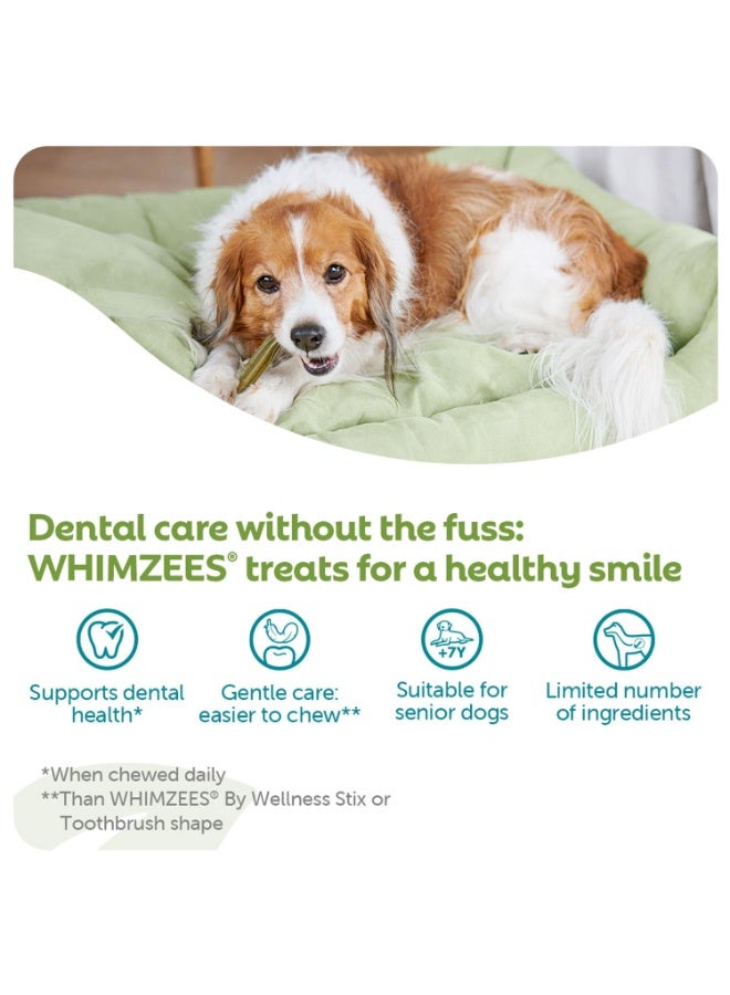 Whimzees Soft Daily Dental Dog Treats Value Bag – X Small (56 pcs) - Image 4