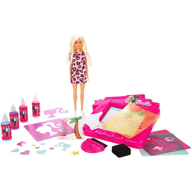 Barbie Printing Studio Including Barbie Doll with Accessories - BRB-4350-1-FK-FO - Image 1
