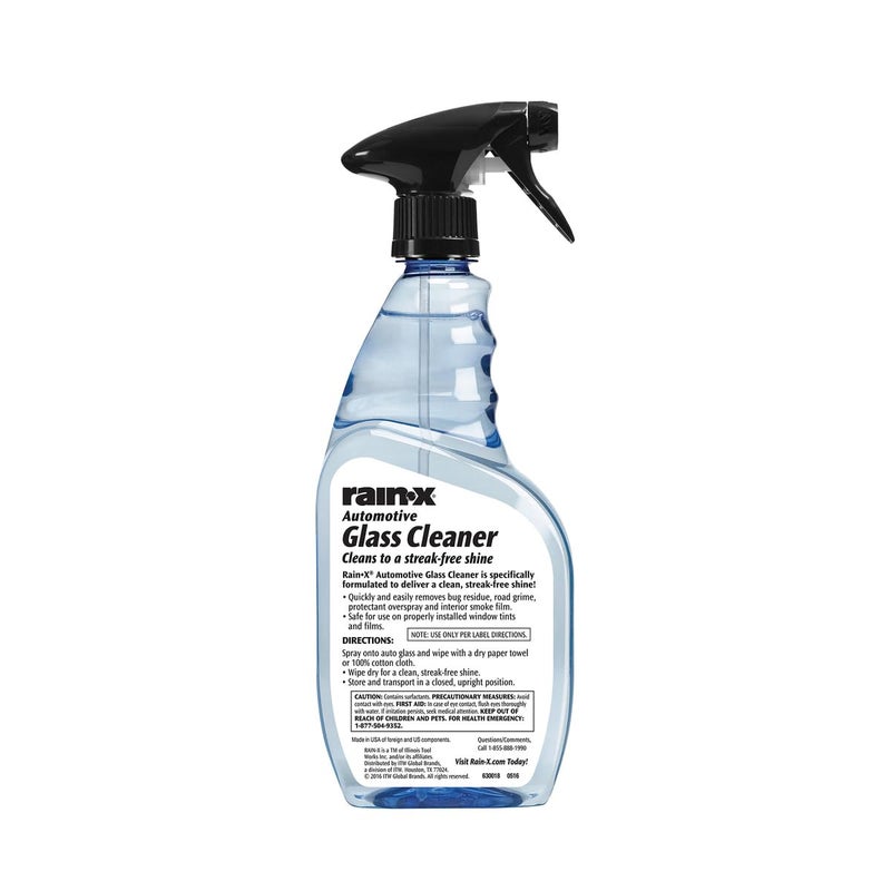 Rainx Rain-X® Auto Glass Cleaner (680 ml) | Streak-Free Windshield & Mirror Cleaner | Safe for Tinted Glass | Removes Dirt, Bugs & Smoke Film | Car Glass Cleaning Spray - Image 4