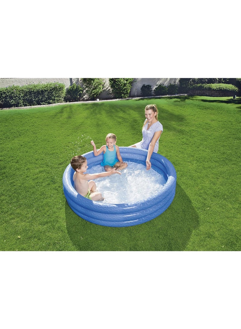 بست واي مسبح سبلاش آند بلاي ثلاثي الحلقات 152×30 سم - Image 2