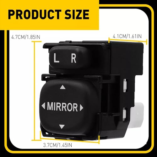 Fabelhpart 901-729 Power Mirror control Switch Compatible with Lexus IS250 IS350 RX330 RX350 RX400h Compatible with Toyota 4Runner Avalon Camry Highlander Sequoia Sienna tC xB xD Replaces# 84872-02050 - Image 3