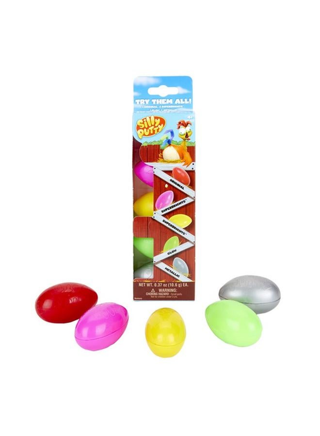 Crayola 5-Piece High-Quality Party Pack Silly Putty Egg Set Multicolor CRA080328A001