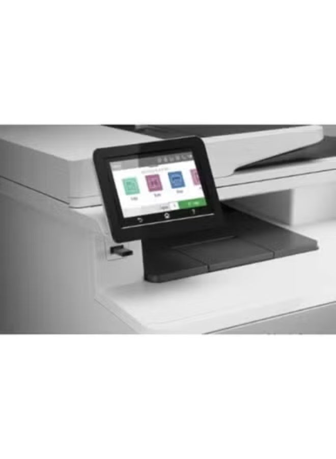 Wireless Color Laser Multifunction Printer with Print, Scan, Copy and Fax Functions, Automatic Duplex Printing, Wi-Fi Connectivity for Home and Office Document Management - Image 1
