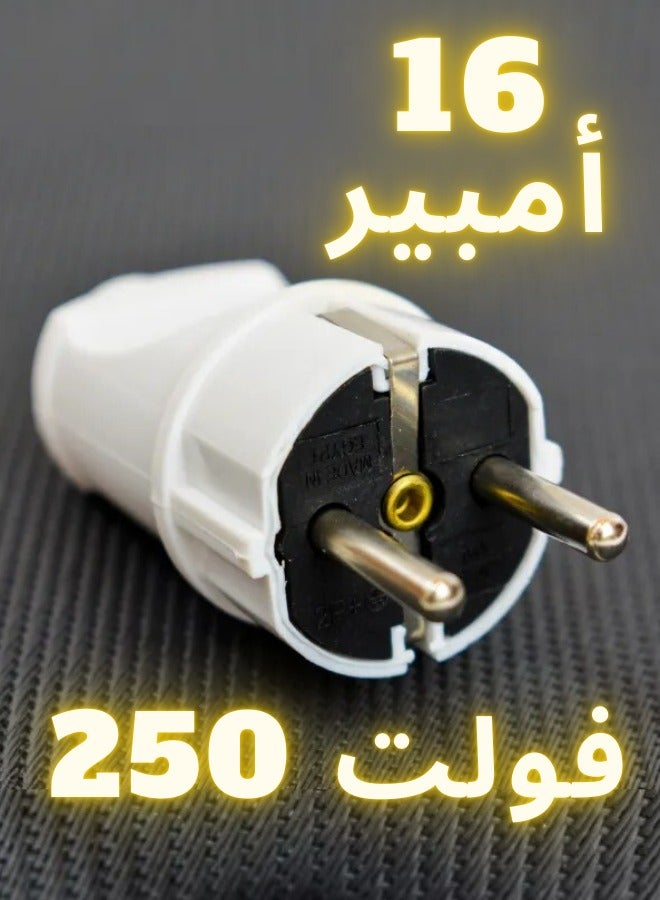 Male Plug For Heavy Loads, 16A, 250V Heavy duty plastic/16 amp/high endurance - Image 2