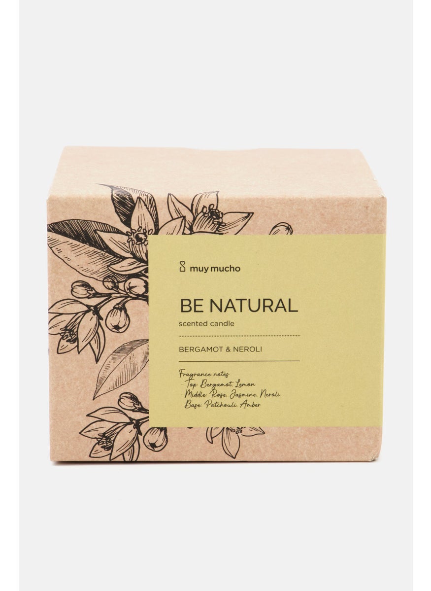 Muy Mucho - Large Be Natural Scented Candle, Olive - Image 1