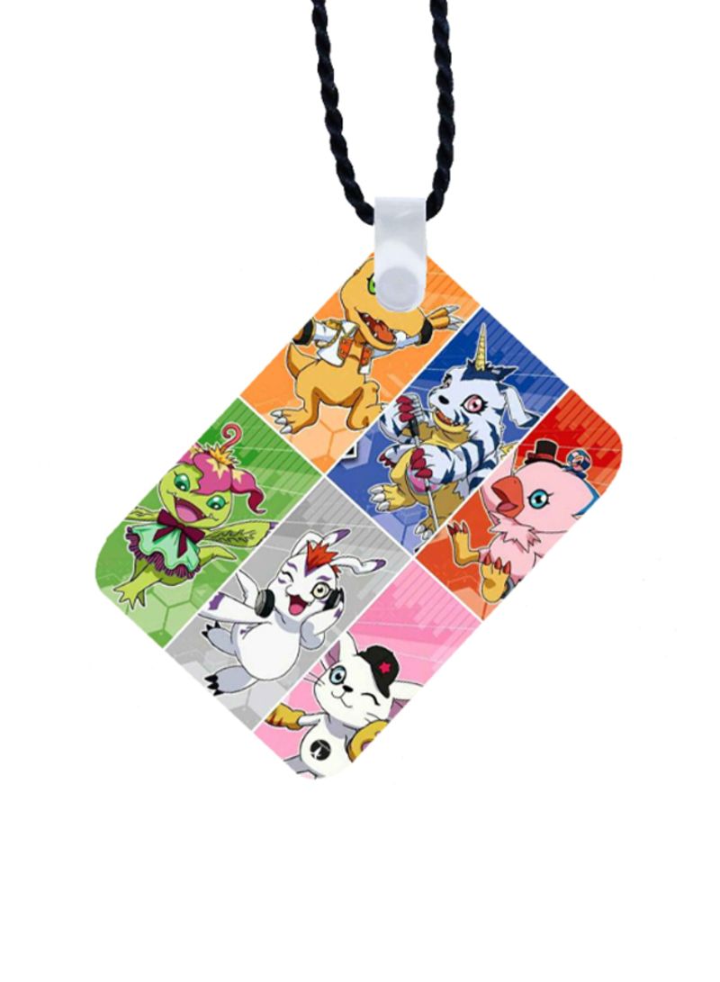 RKN Digimon Printed Car Mirror Pendant - Image 1