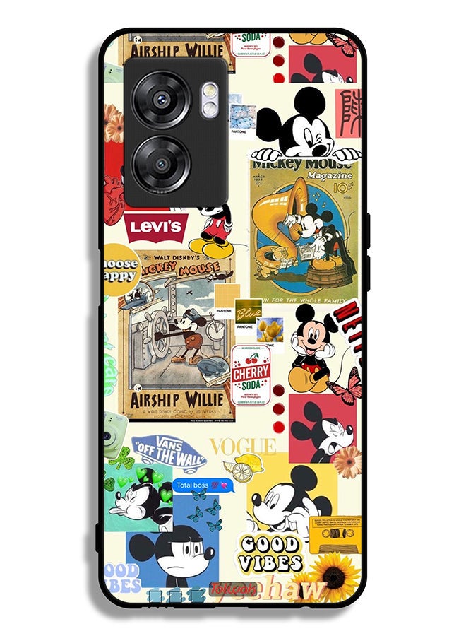 Tolwak Oppo A57 5G Protective Case Cover Chose Happy And Stickers - Image 2