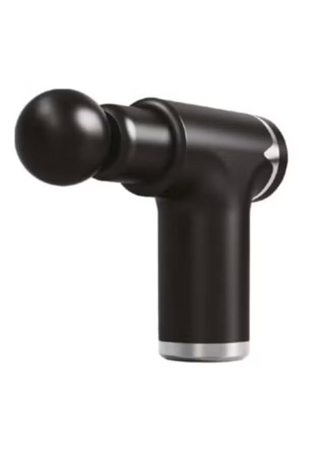 Denx Deep Tissue Ficial Massage Gun – Full-Body Muscle Pain Relief | Quiet High-Torque Motor | 4 Interchangeable Massage Heads | Adjustable Speed Levels | Handheld Percussion Massager for Post-Workout Recovery, Relaxation & Stress Relief – Black - Image 1