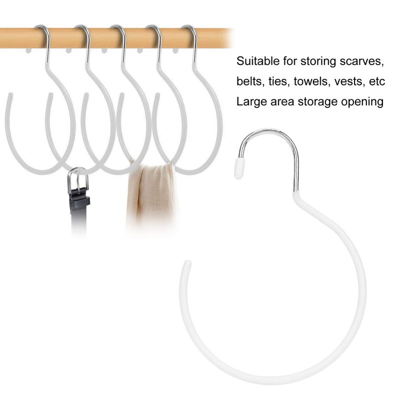 Non Slip Hanging Hook For Towels Bathrobes Sports Bras And Belts Soft Touch High Strength Gray - Image 5