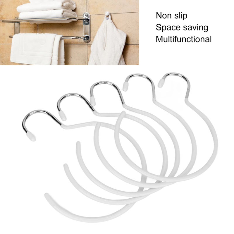 Non Slip Hanging Hook For Towels Bathrobes Sports Bras And Belts Soft Touch High Strength Gray - Image 3