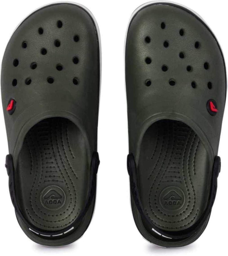 ADDA (LABEL) Men's OLIVE/BLACK Clogs - 9 UK - Image 2