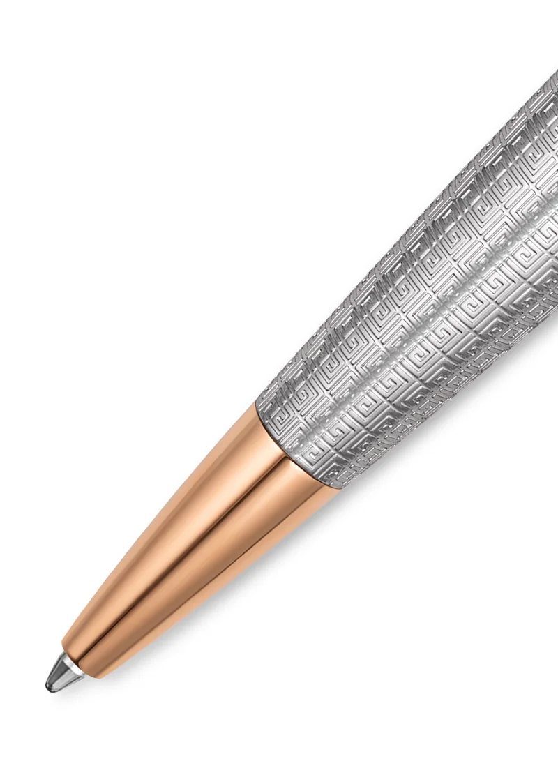 Guy Laroche Silver Patterned Pen Elegant Writing Tool