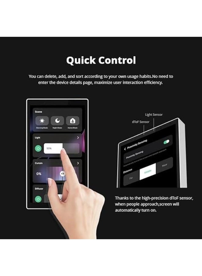 Tuya smart screen 5 inch with build in Zigbee Hub - Image 4