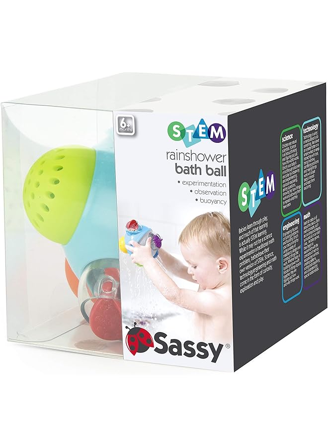 Sassy Rain Shower Bath Ball Stem Bath Toy 6+ Months - Image 5