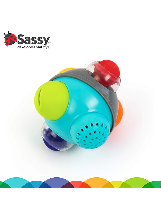 Sassy Rain Shower Bath Ball Stem Bath Toy 6+ Months - Image 3