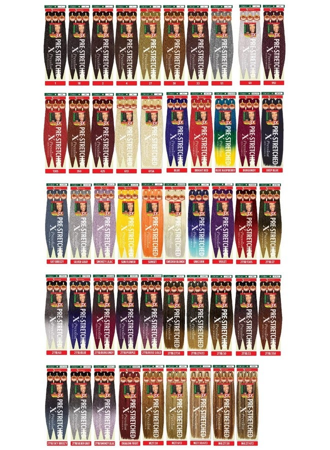 Outre Xpression Prestretched 6X Ultra Braid 52 (2 Dark Brown) - Image 4