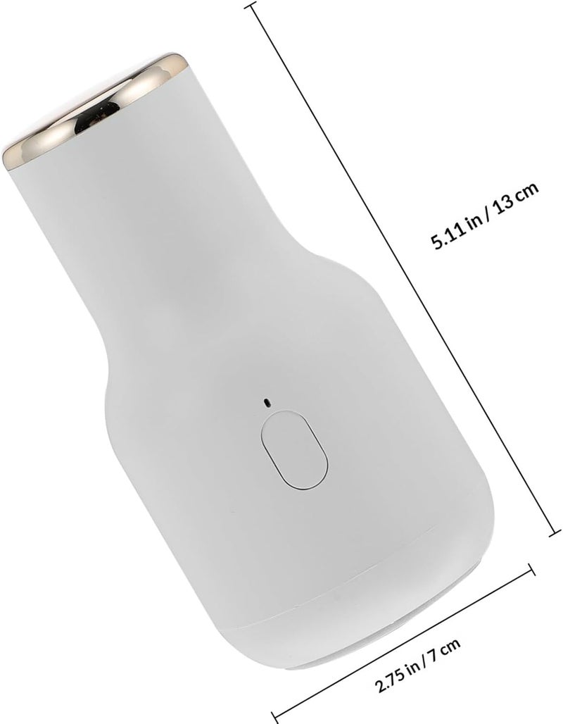 مزيل الكالو الكهربائي القابل لإعادة الشحن عبر USB، أداة العناية بالقدمين، مجموعة العناية بالأقدام لإزالة الجلد الميت في المنزل مع الوحدة الرئيسية البيضاء - Image 2