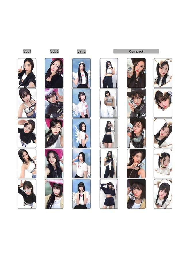 NIBEMINENT 6 Pcs Kpop LE SSERAFIM - KAZUHA Unforgiven Lomo Cards Card For Fans Collection Gifts - Image 3