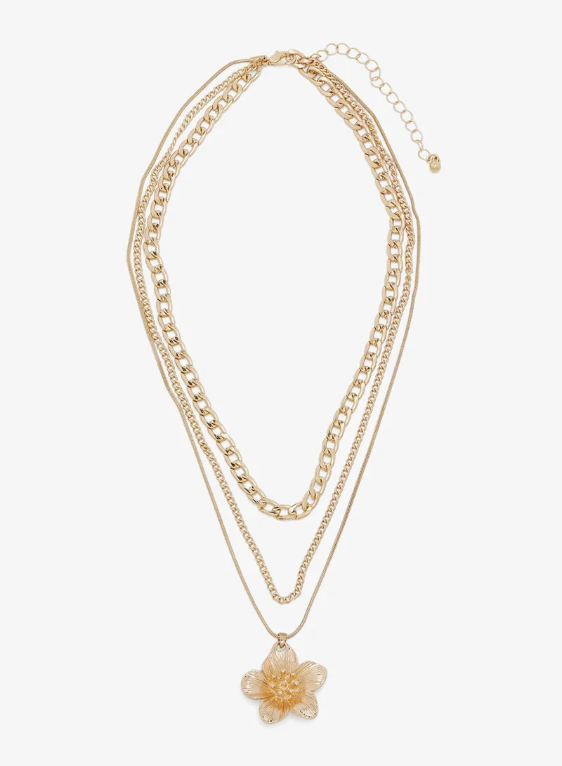 Ella Gold Accent Layered Necklace