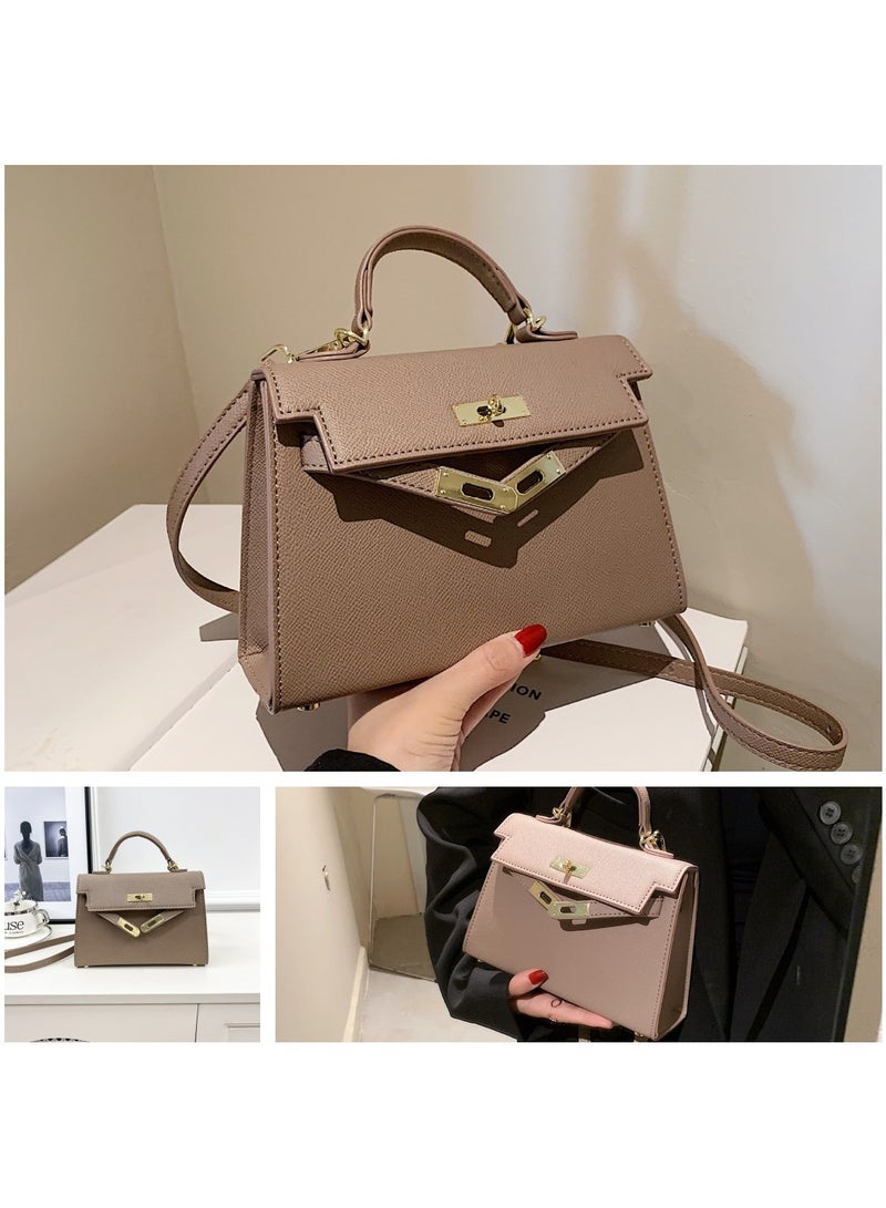 Women's PU Leather Satchel Handbag Crossbody Handbag Shoulder Bag for Women - Image 2