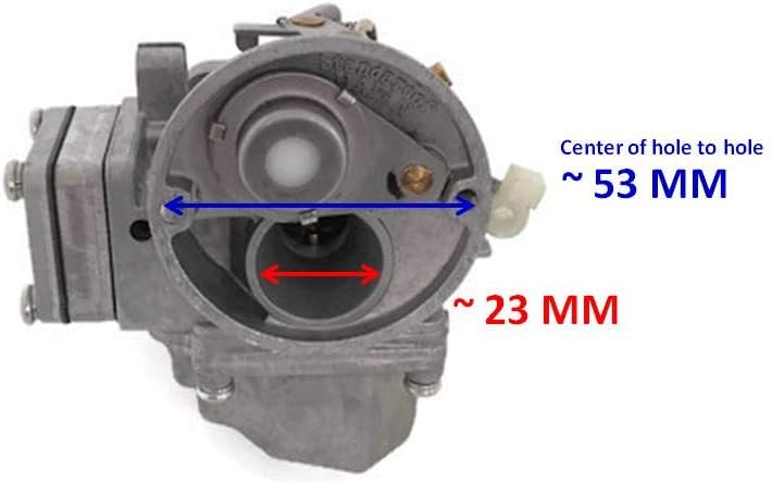 ITACO Boat Engine Carburetor Assembly for Yamaha Outboard 4HP 5HP 2-Stroke - Image 3