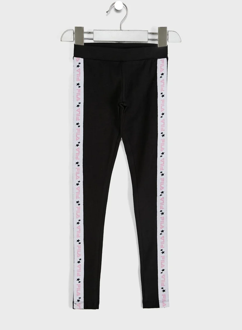 FILA Kids Tape Logo Leggings