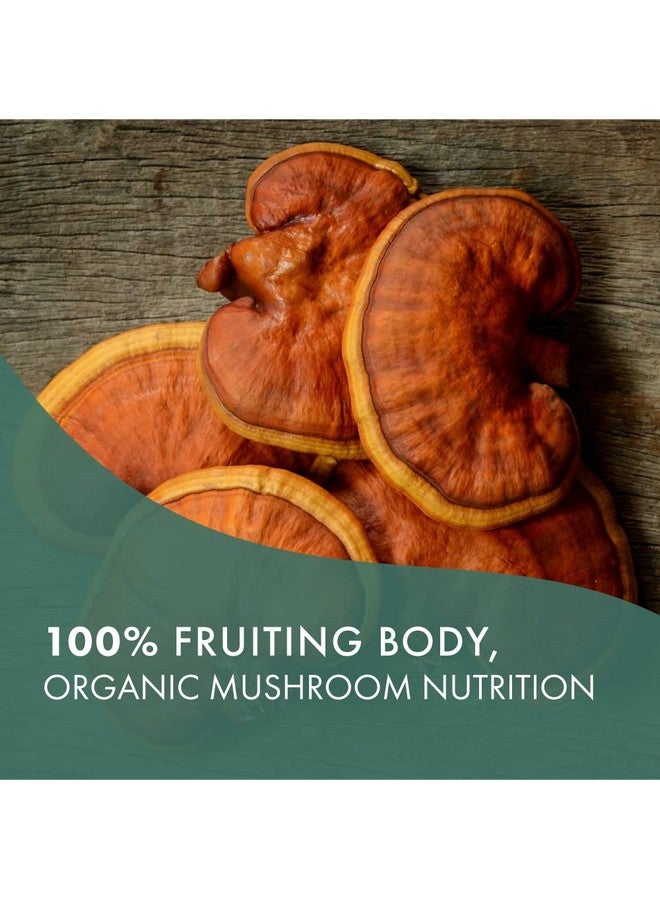 PURE ESSENCE LABS MyPure Reishi 4X Organic Mushrooms Supplement - 100% Real Mushroom Extract for Immune Support, Stress Relief, Build Energy (60 Capsules) - Image 5