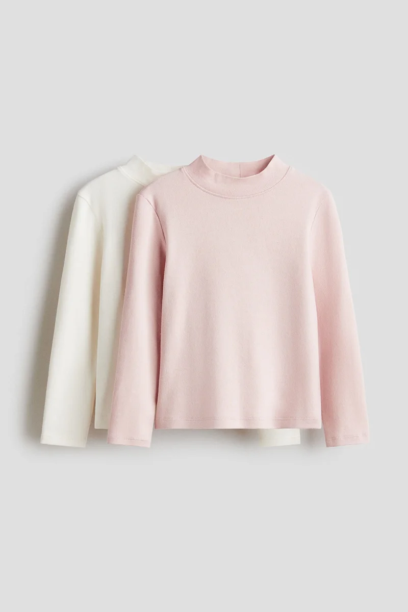 H&M 2-pack polo-neck tops
