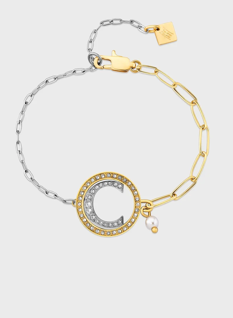 CERRUTI 1881 Chain Detailed Bracelet