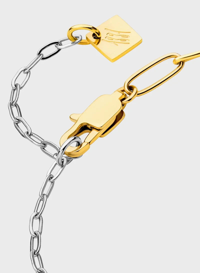 CERRUTI 1881 Chain Detailed Bracelet