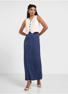 ELLA Pinstripe Skirt  - Image 2