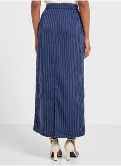 ELLA Pinstripe Skirt  - Image 3