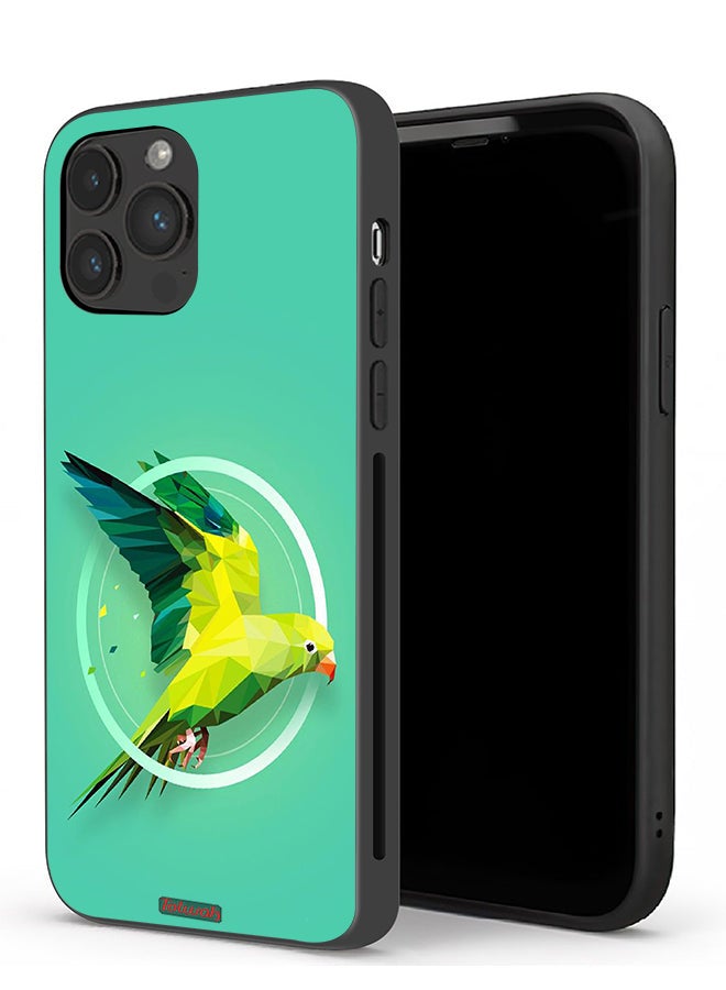 Tolwak Apple iPhone 13 Pro Max Protective Case Parrot Abstract Art - Image 1
