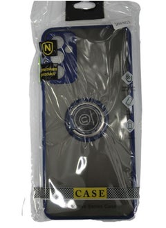 erorex Protective Case Cover For Samsung M23 With Magnetic Ring Holder Blue  - Image 2