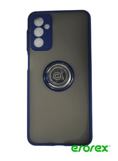 erorex Protective Case Cover For Samsung M23 With Magnetic Ring Holder Blue  - Image 1
